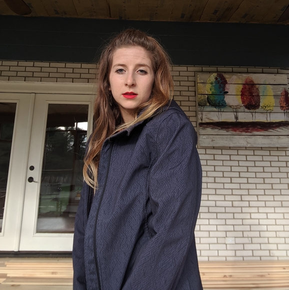 Waterproof Hooded Zippered Jacket - Picture 4 of 7